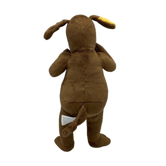 The Wiggles Wags The Dog Plush 10” Brown Yellow Stuffed Toy Harmonica - Picture 5 of 6